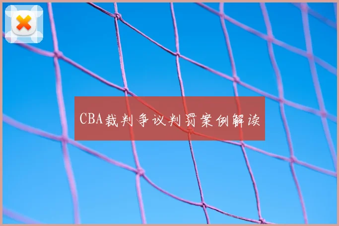 CBA裁判争议判罚案例解读